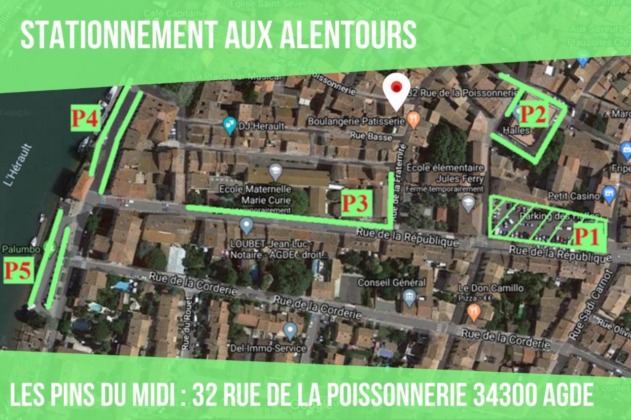 ~☆ T2 Les Pins Du Midi - Agdebnb ☆~ Kültér fotó
